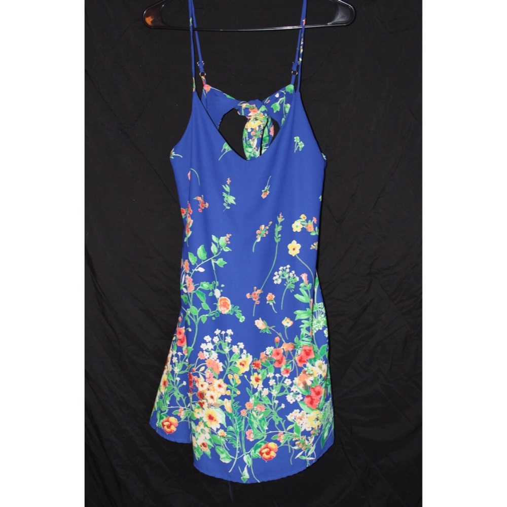 Blue Backless ShopHopes Dress